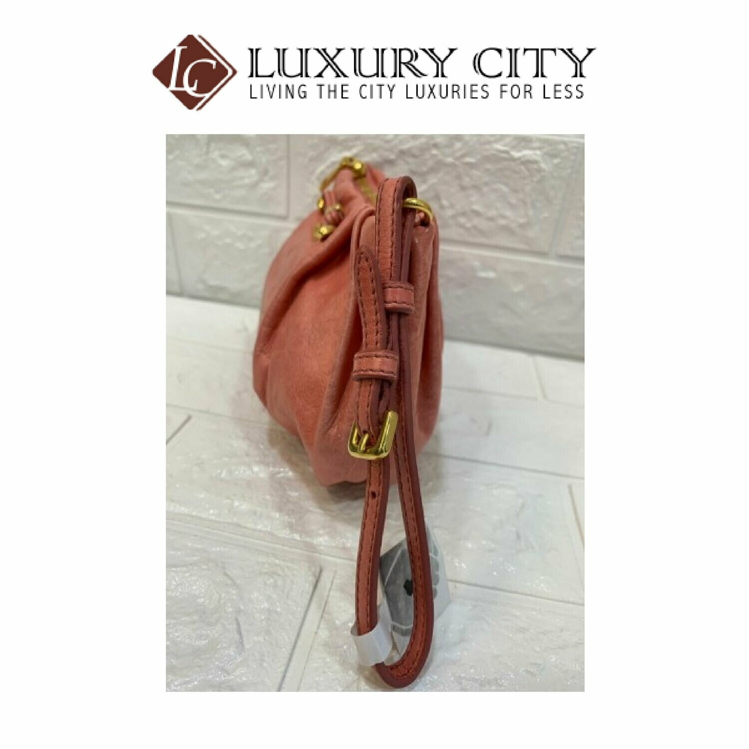 [Luxury City] Preloved Authentic Prada Wristlet