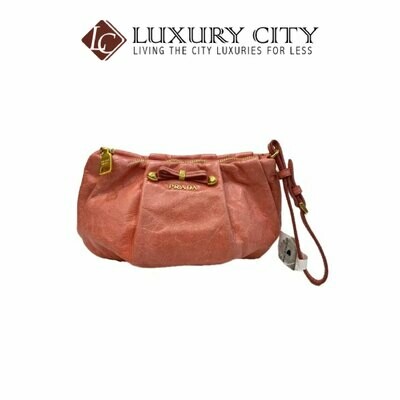 [Luxury City] Preloved Authentic Prada Wristlet