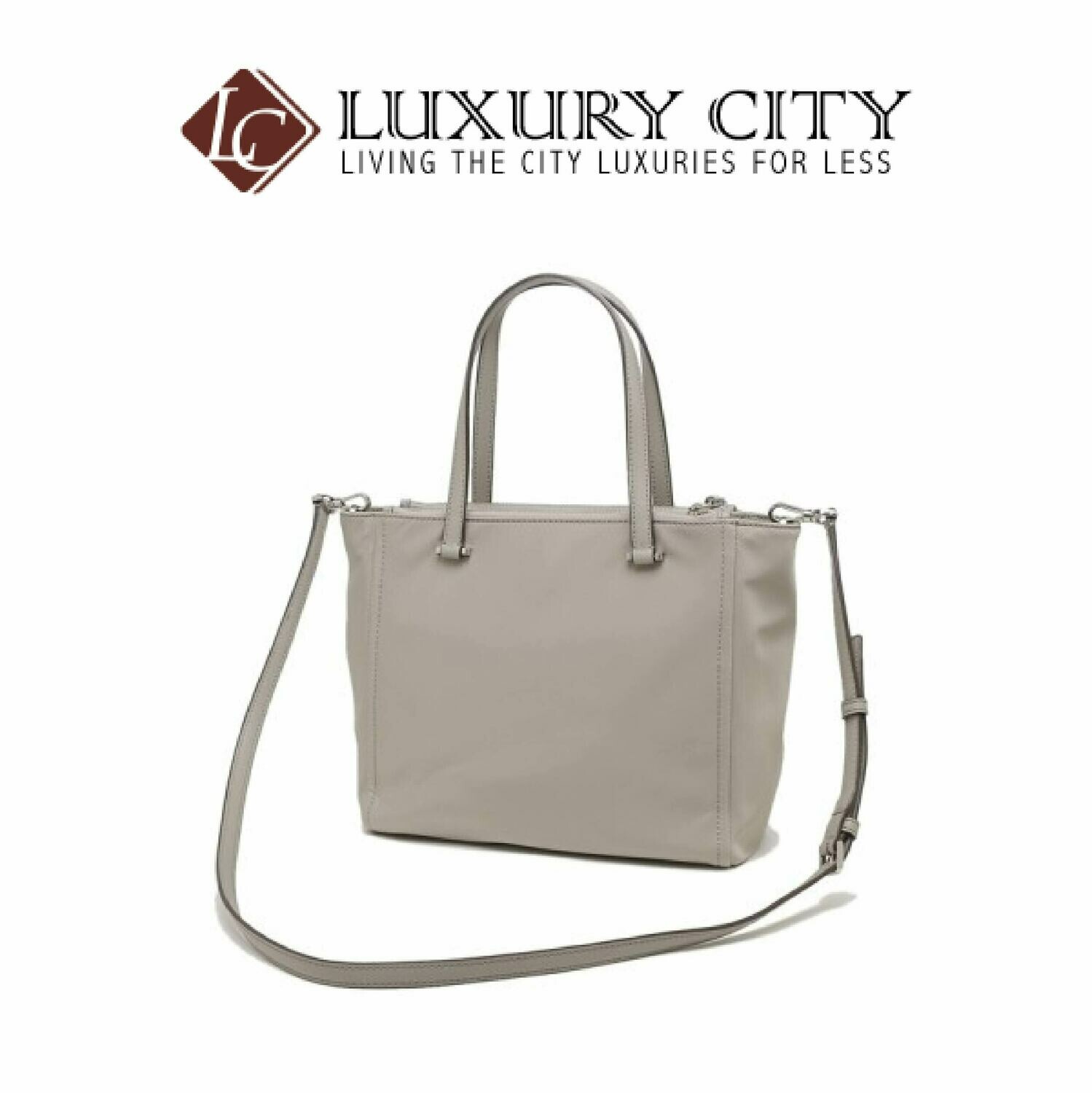 [Luxury City] Kate Spade New York Dawn Medium Satchel Grey Katespade-WKRU5918
