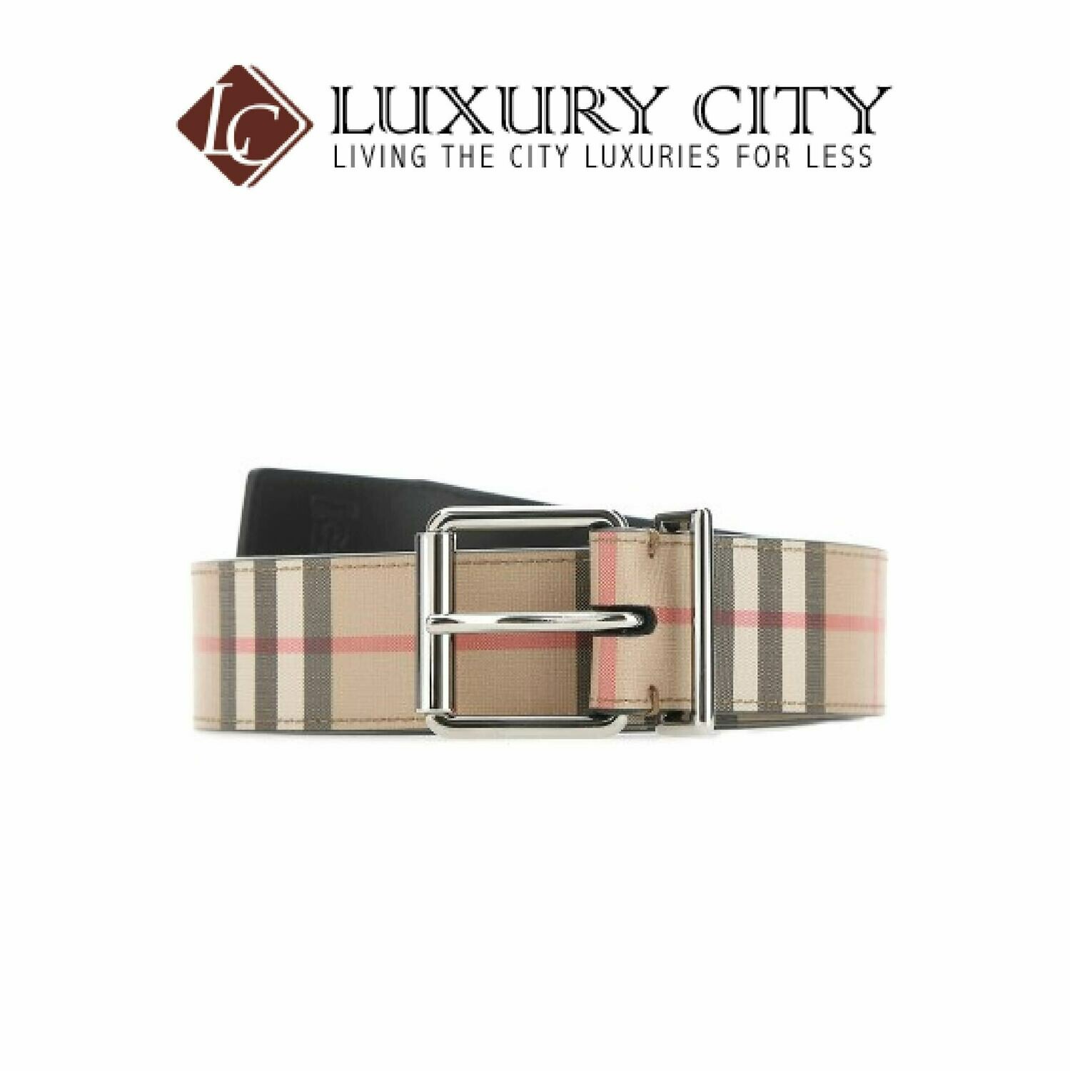 [Luxury City] Burberry Vintage Check Buckle Belt Burberry-8024184