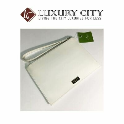 [Luxury City] Kate Spade Harriet Turn Over A New Leaf Packet Wristlet Clutch Peony