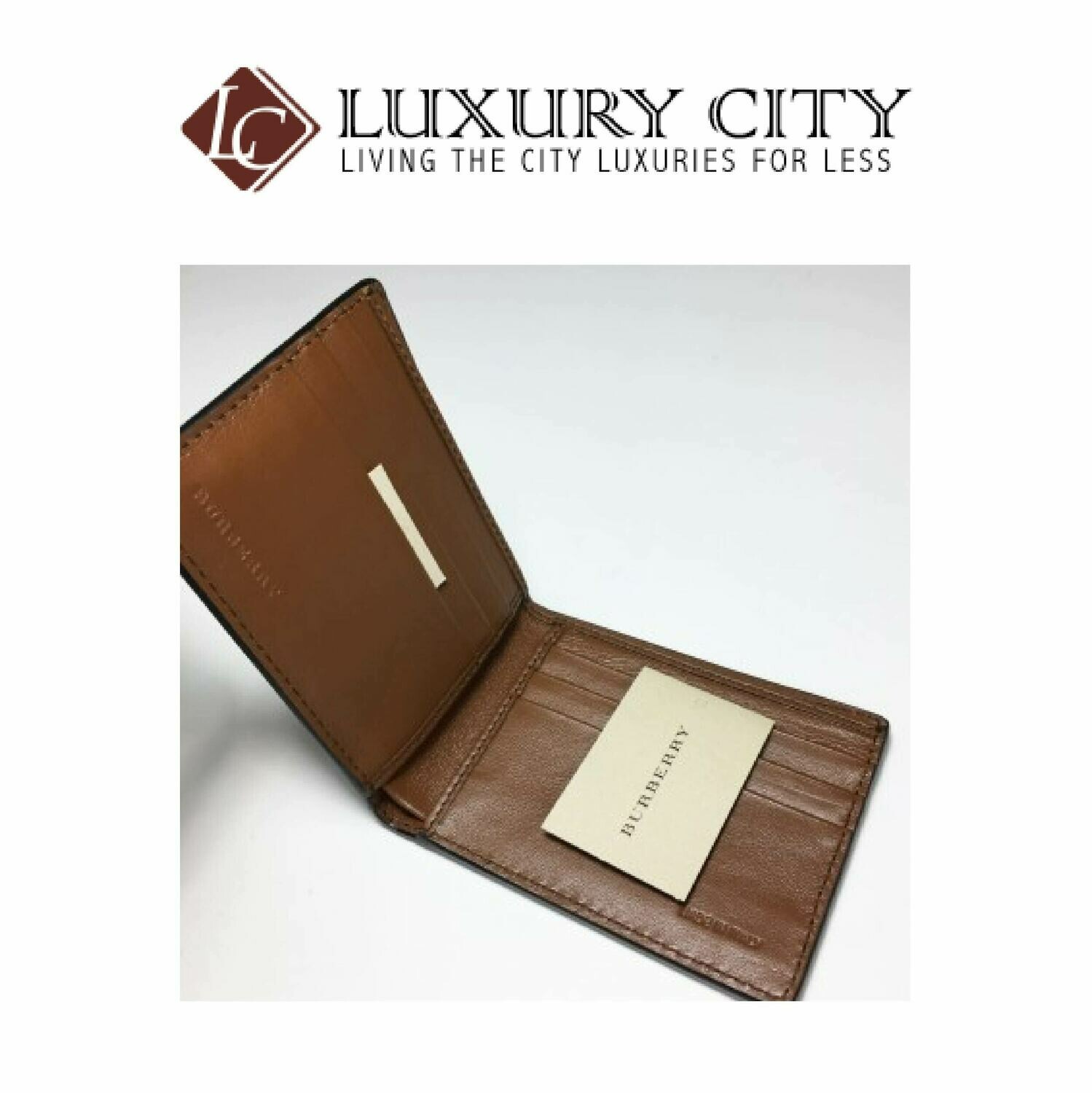 [Luxury City] Burberry Classic Billfold Wallet In Brown