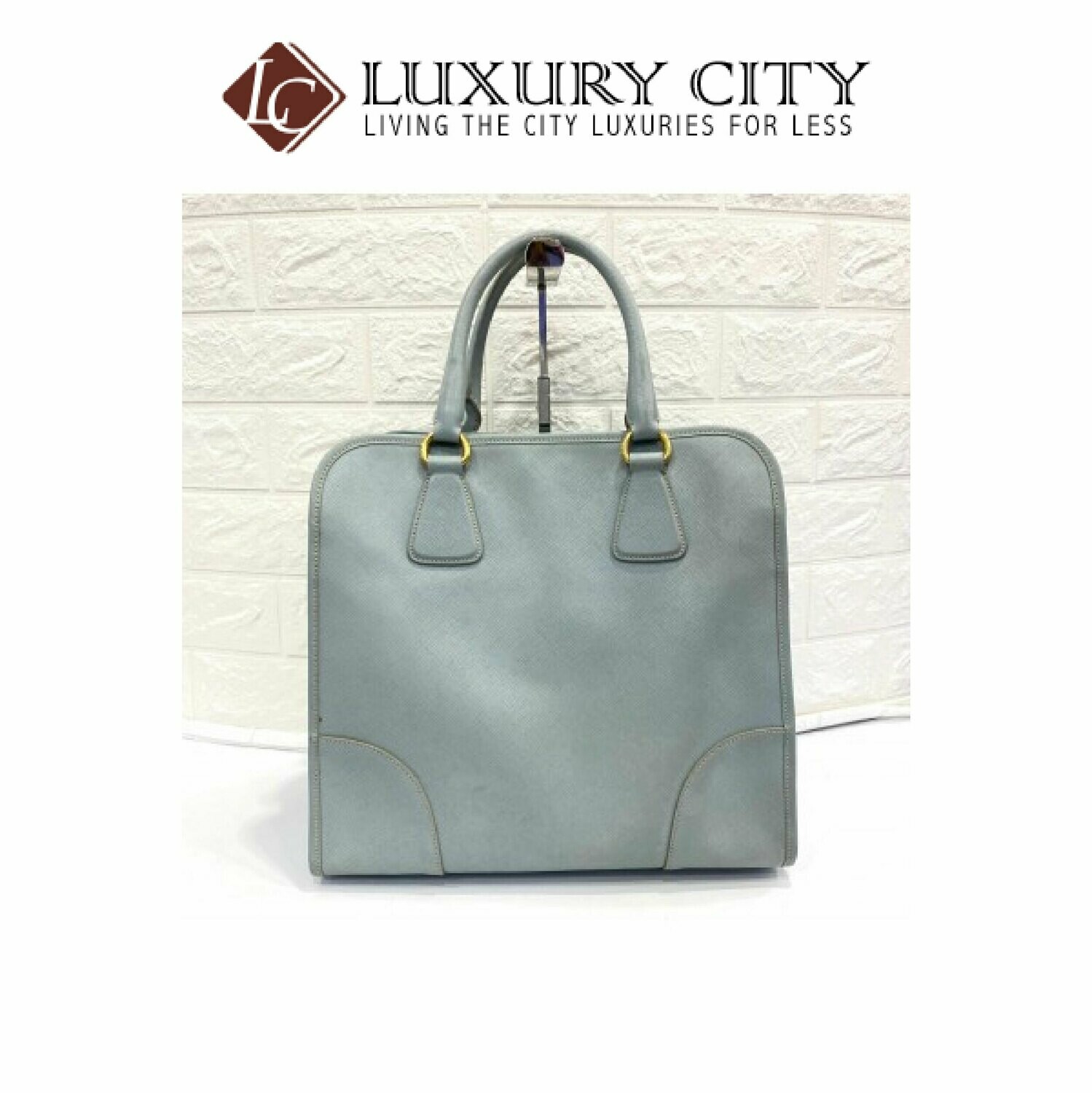 [Luxury City] Preloved Prada Saffiano 2 Ways Carry Bag