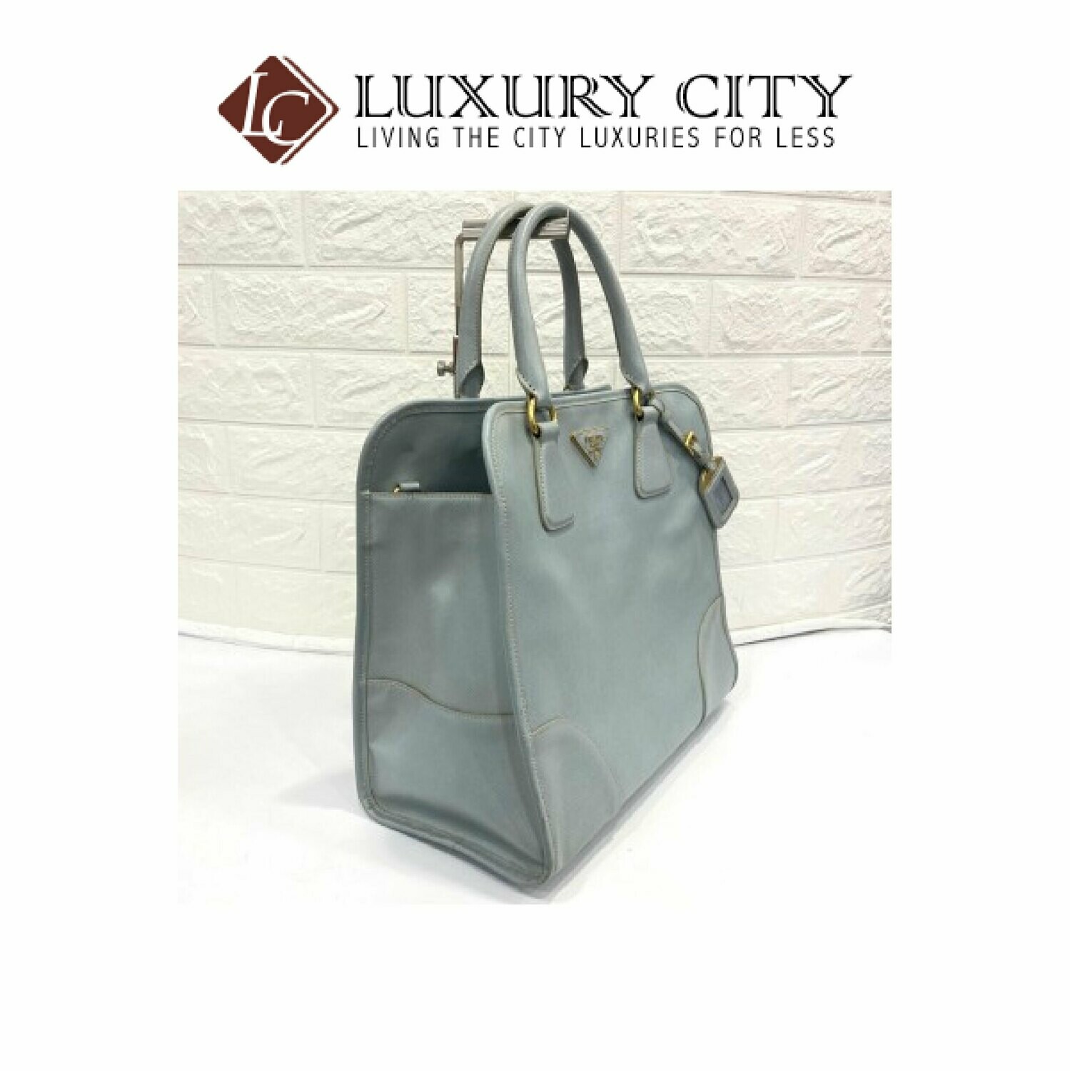 [Luxury City] Preloved Prada Saffiano 2 Ways Carry Bag
