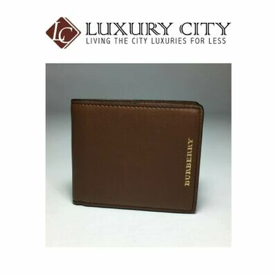 [Luxury City] Burberry Classic Wallet In Light Brown