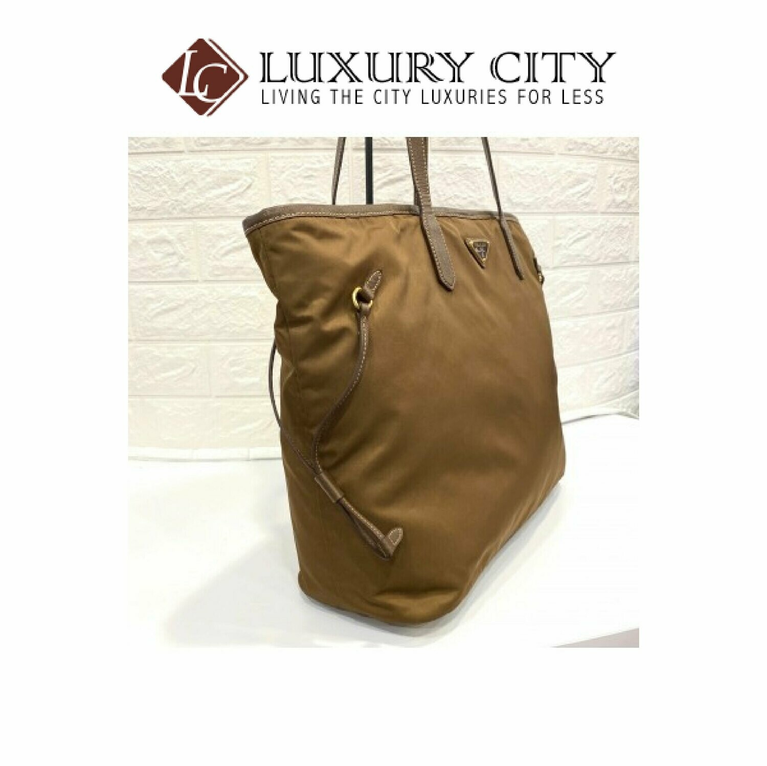[Luxury City] Preloved Prada Nylon Shoulder Carry Bag