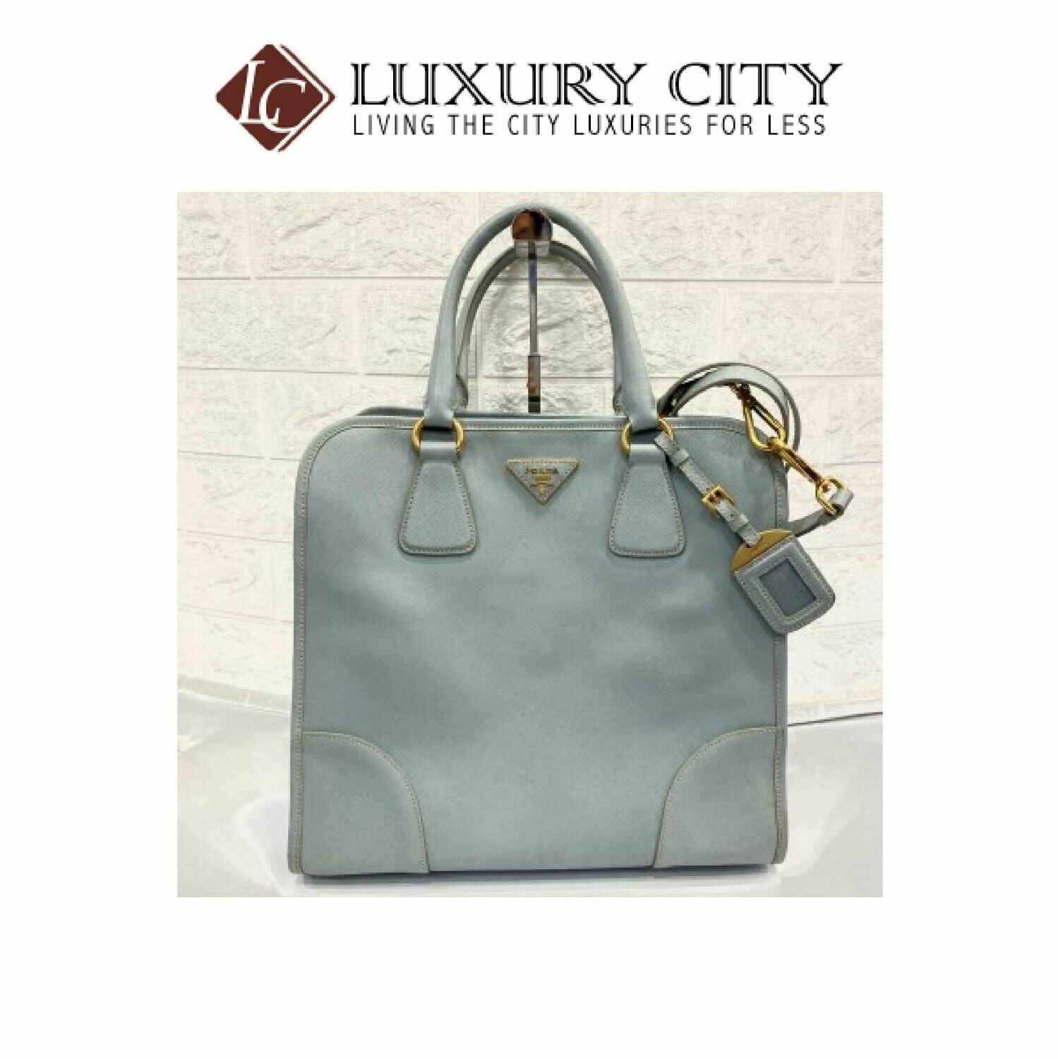 [Luxury City] Preloved Prada Saffiano 2 Ways Carry Bag
