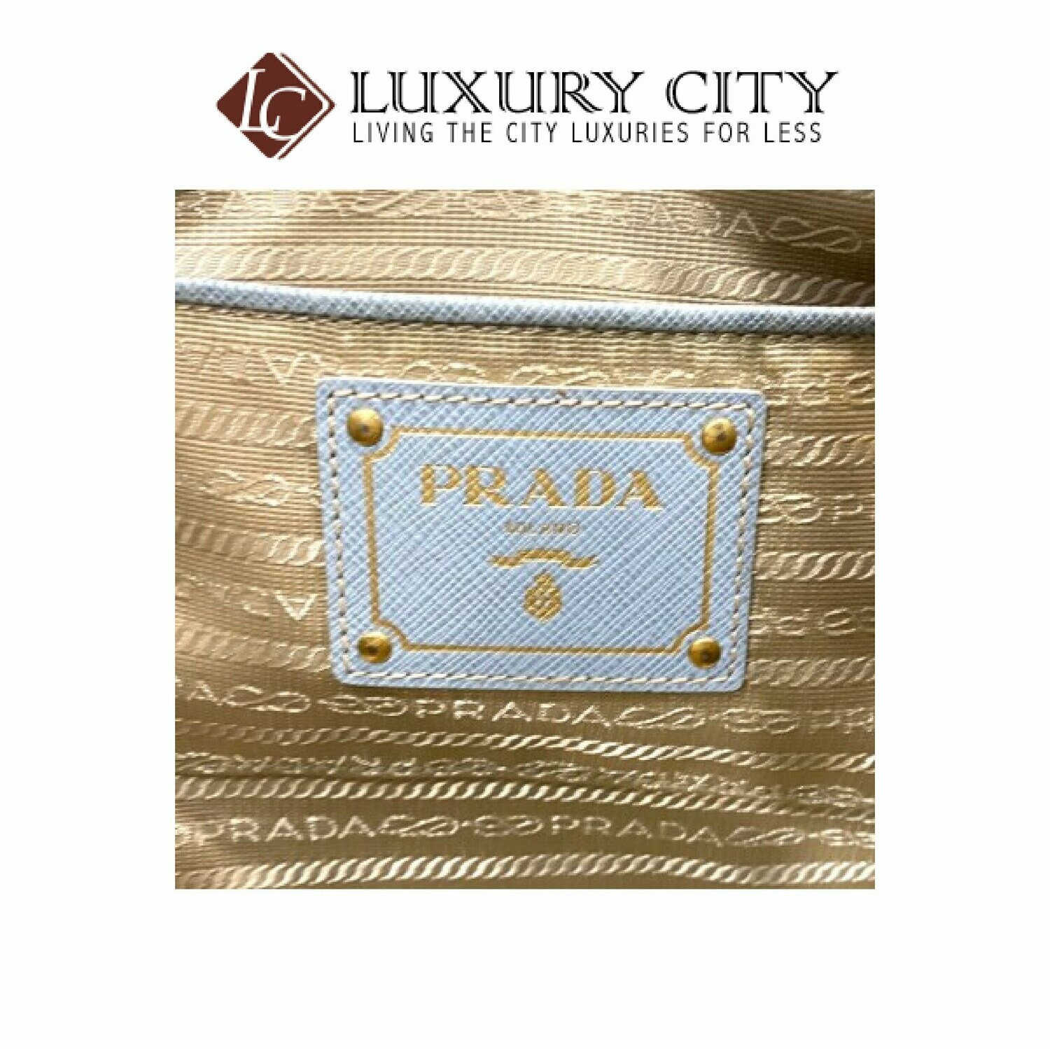[Luxury City] Preloved Prada Saffiano 2 Ways Carry Bag