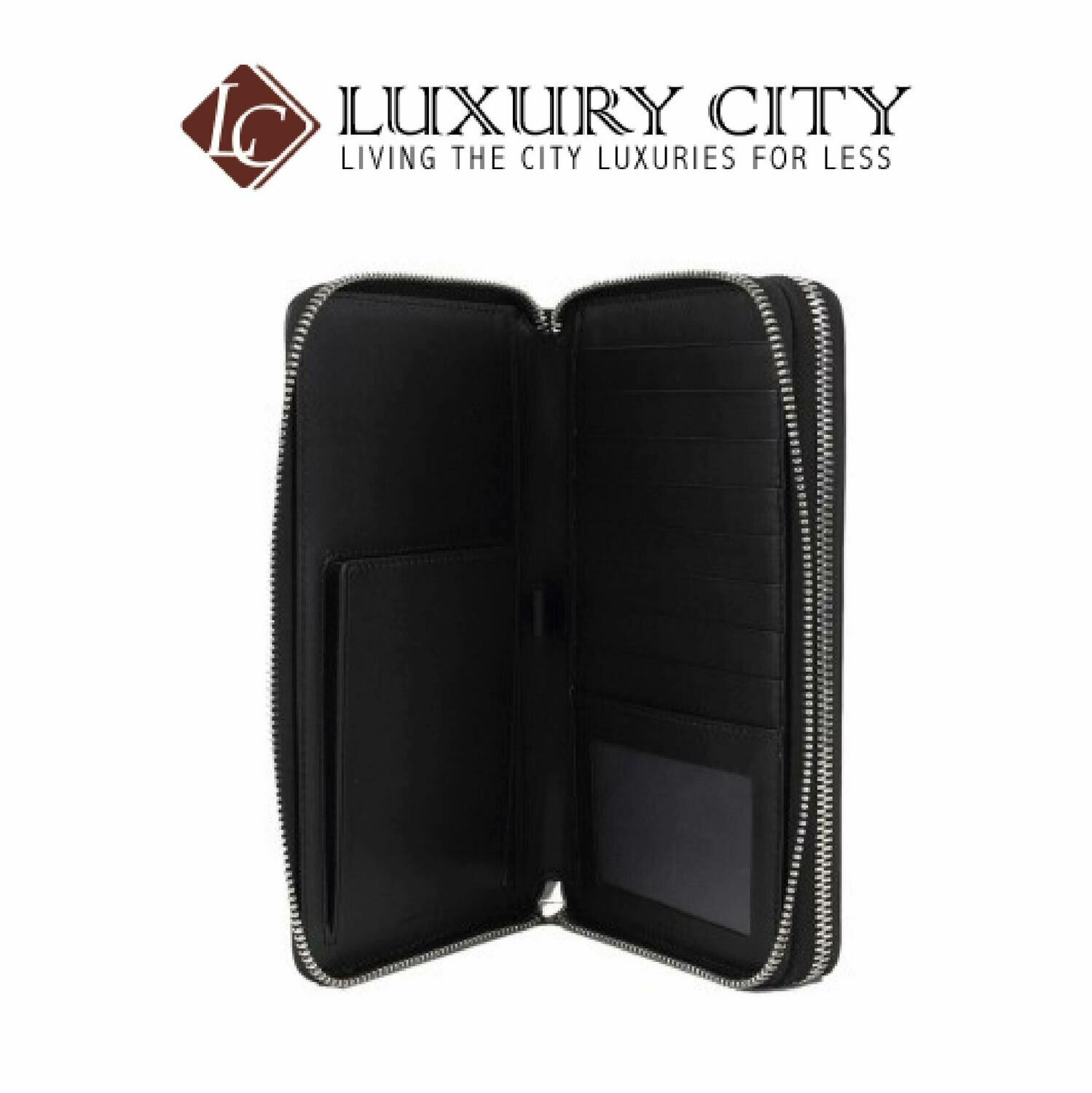 [Luxury City] Burberry London Leather Travel Wallet