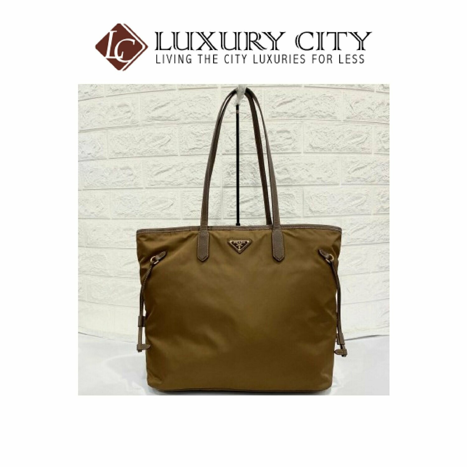 [Luxury City] Preloved Prada Nylon Shoulder Carry Bag