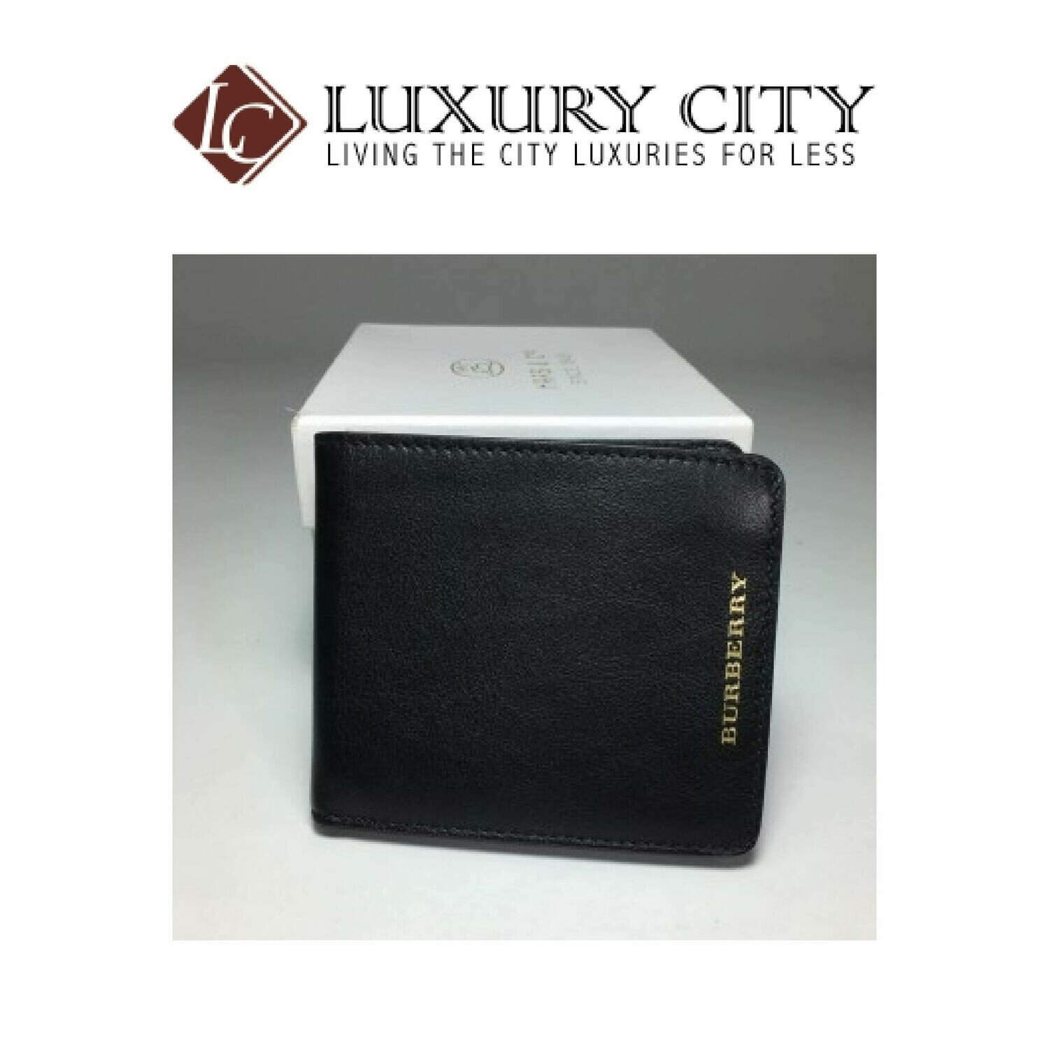 [Luxury City] Burberry Classic Portfolio Wallet In Black