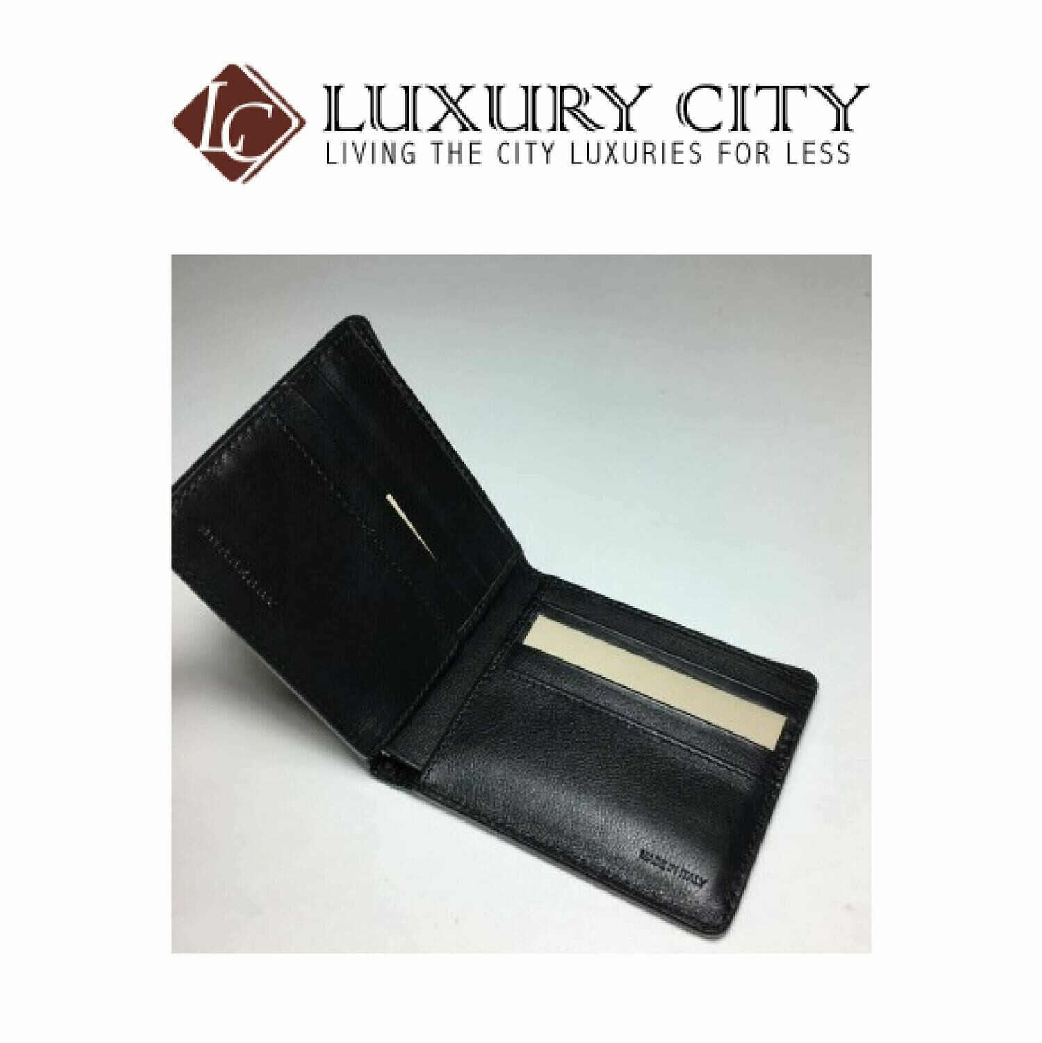 [Luxury City] Burberry Classic Portfolio Wallet In Black