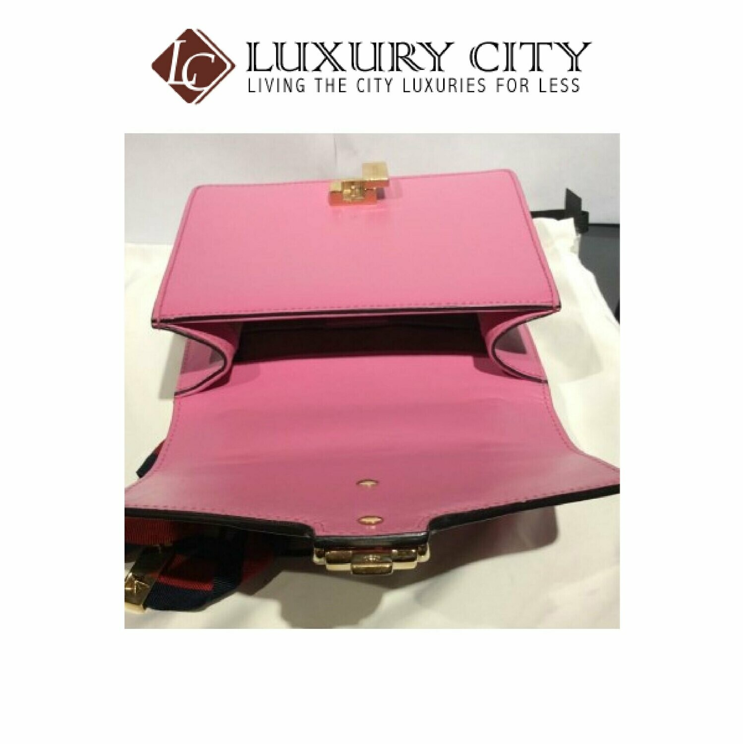 [Luxury City] Preloved Authentic Gucci Sylvie Small Pink Slingbag