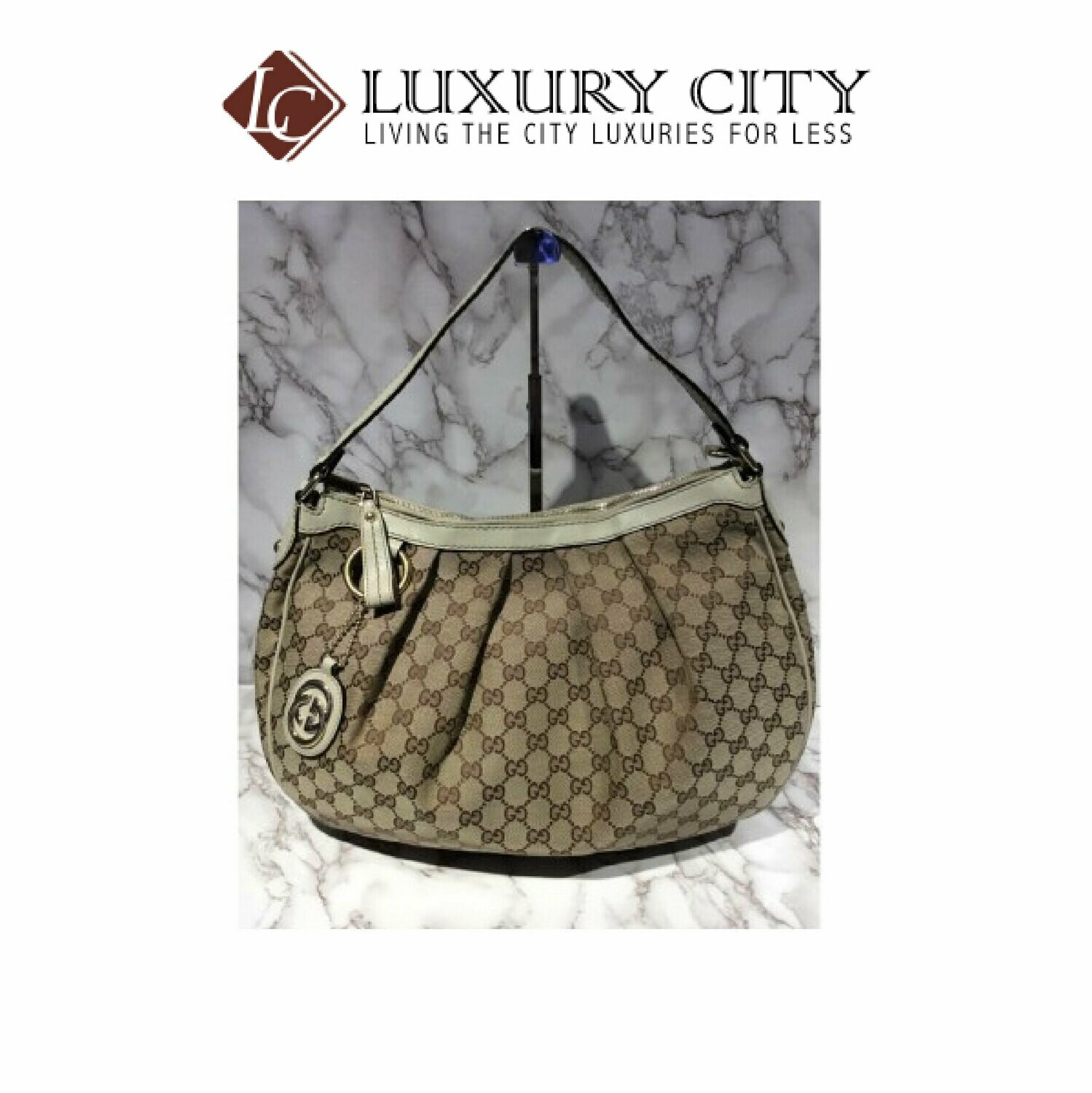 [Luxury City] Preloved Authentic Classic Gucci Handbag