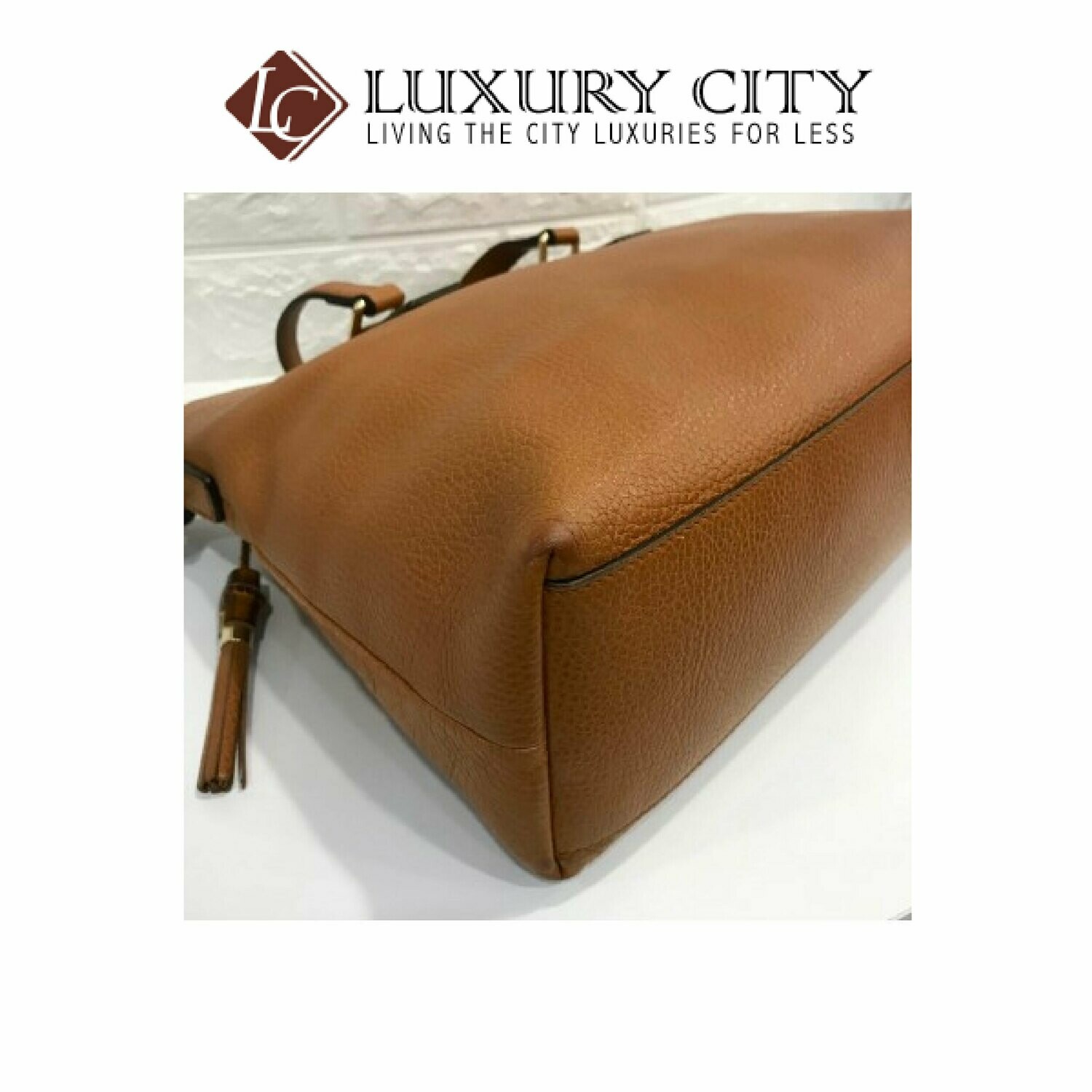 [Luxury City] Preloved Authentic Gucci Pure Leather Handbag