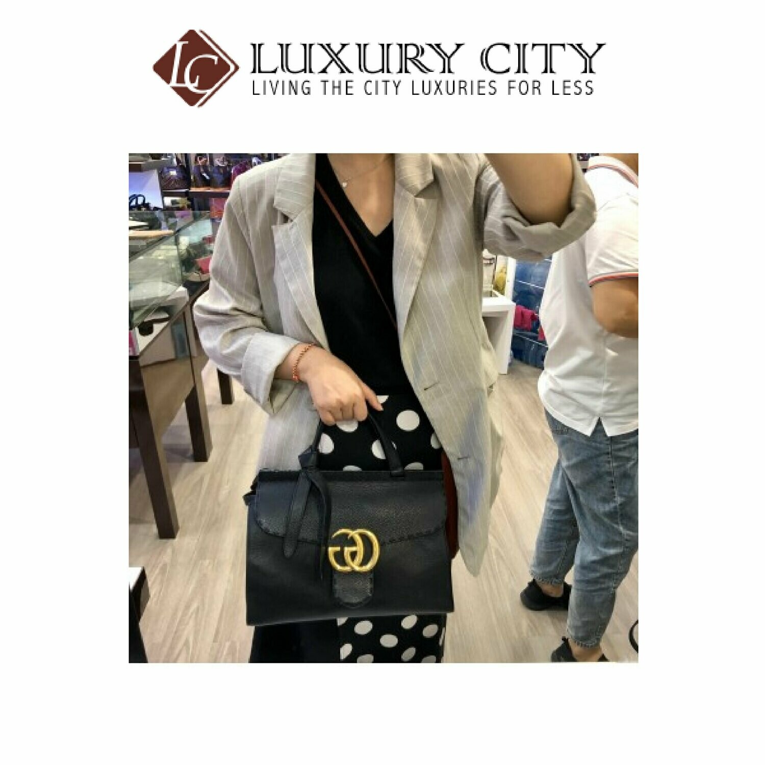 [Luxury City] Preloved Authentic Gucci GG Marmont Handbag