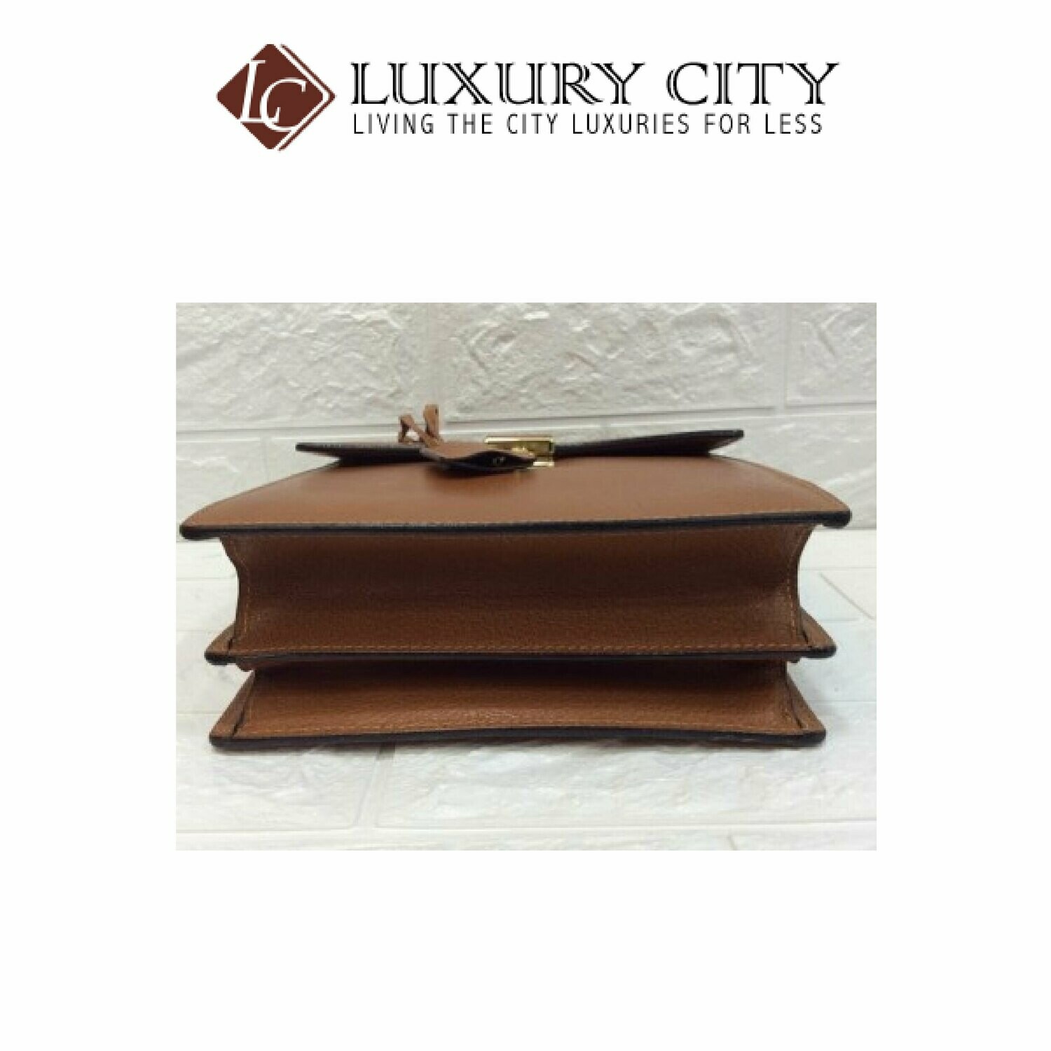 [Luxury City] Preloved Authentic Gucci Vintage Leather Crossbody Bag