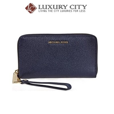 [Luxury City] Michael Kors Mercer Leather Phone Wrislet MK-32F6GM9E3L414