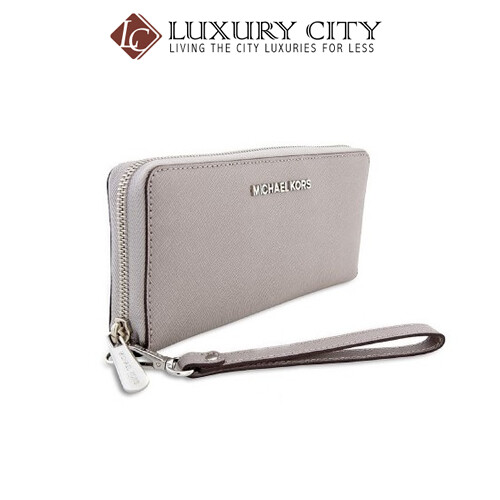 [Luxury City] Michael Kors Jet Set Travel Saffiano Continental Wallet MK-32S5STVE9L081