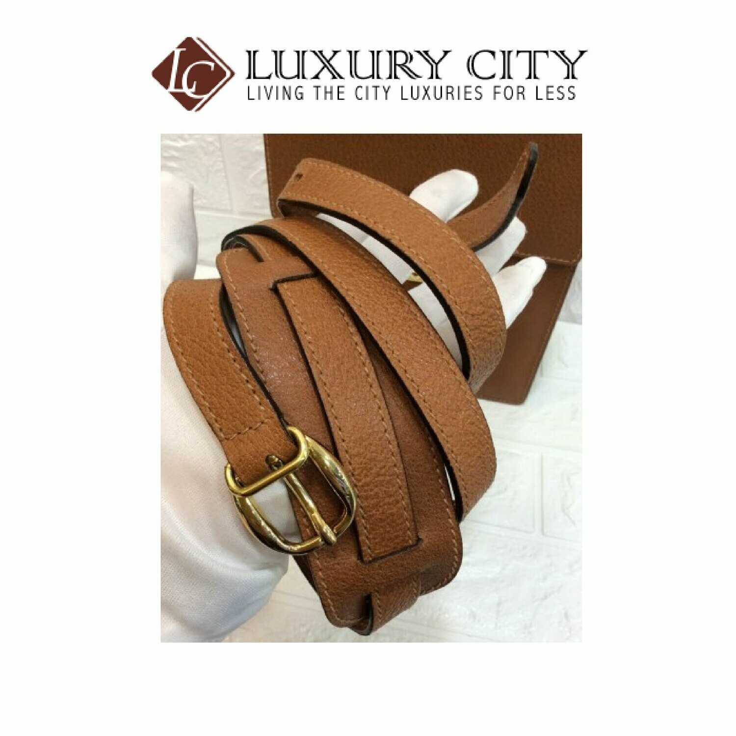 [Luxury City] Preloved Authentic Gucci Vintage Leather Crossbody Bag