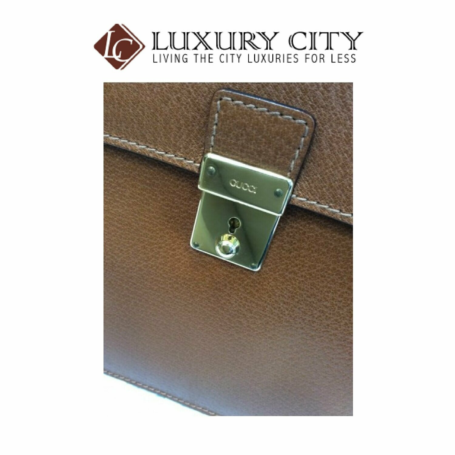 [Luxury City] Preloved Authentic Gucci Vintage Leather Crossbody Bag