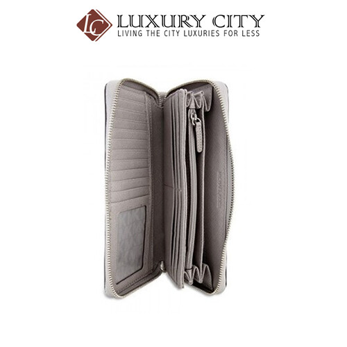 [Luxury City] Michael Kors Jet Set Travel Saffiano Continental Wallet MK-32S5STVE9L081