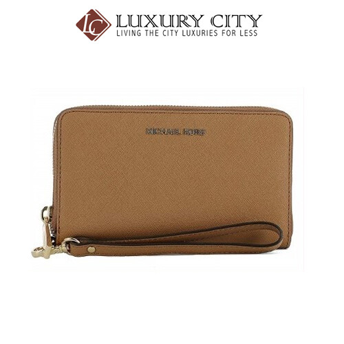 [Luxury City] Michael Kors Jet Set Travel Large Phone Wristlet MK-32H4GTVE9L532