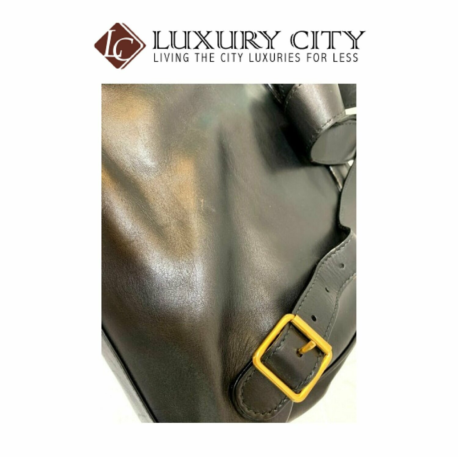 [Luxury City] Preloved Authentic Gucci Vintage Backpack
