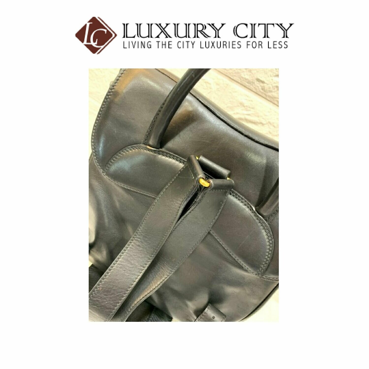 [Luxury City] Preloved Authentic Gucci Vintage Backpack