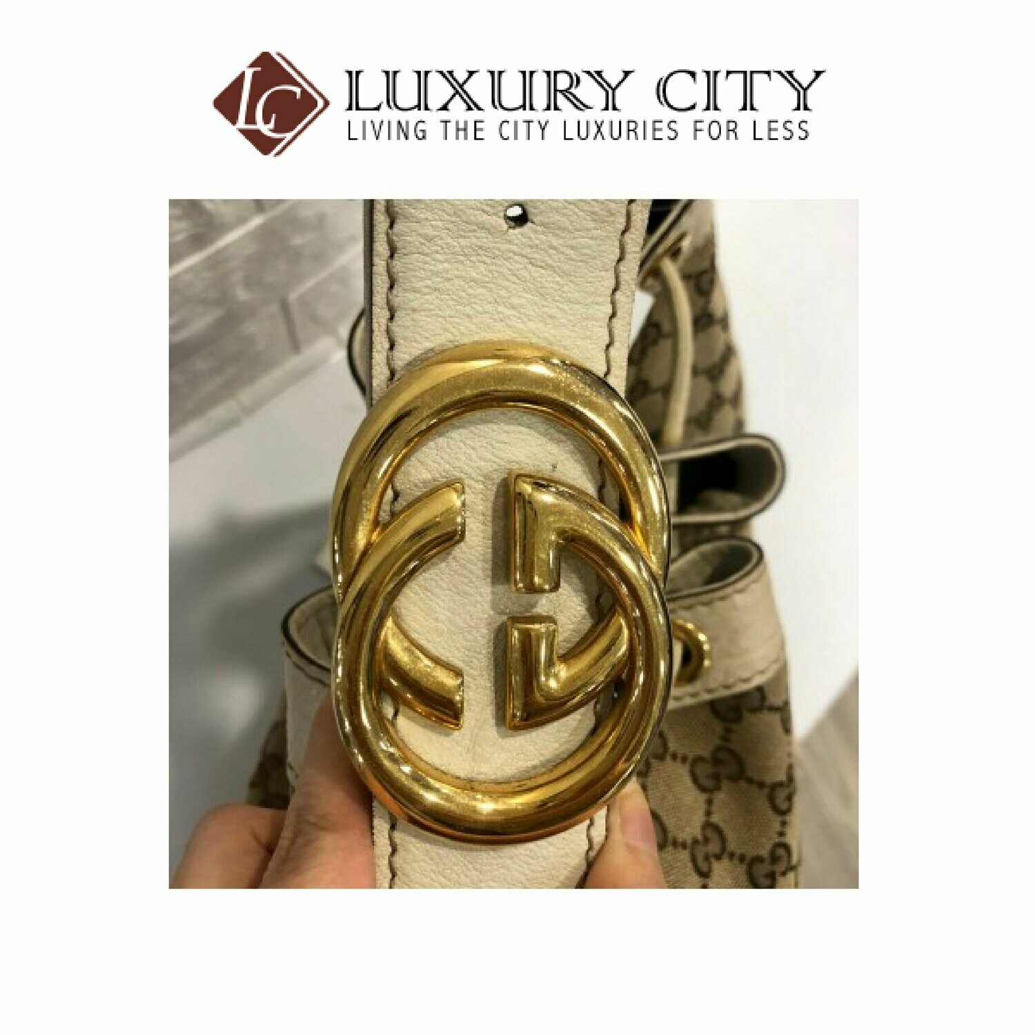 [Luxury City] Prelvoed Gucci Fabric GG Shoulder Carry Bag