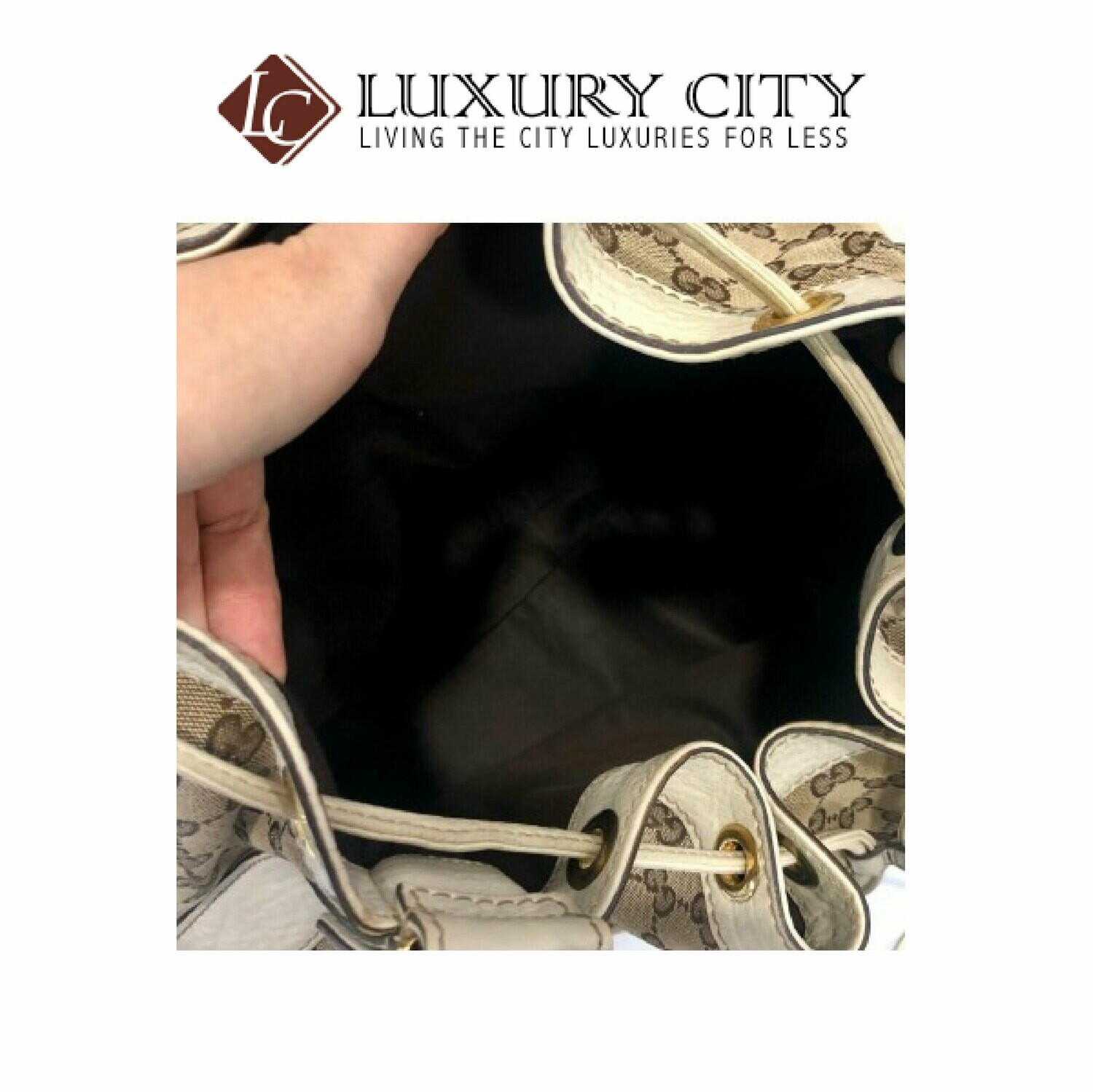 [Luxury City] Prelvoed Gucci Fabric GG Shoulder Carry Bag