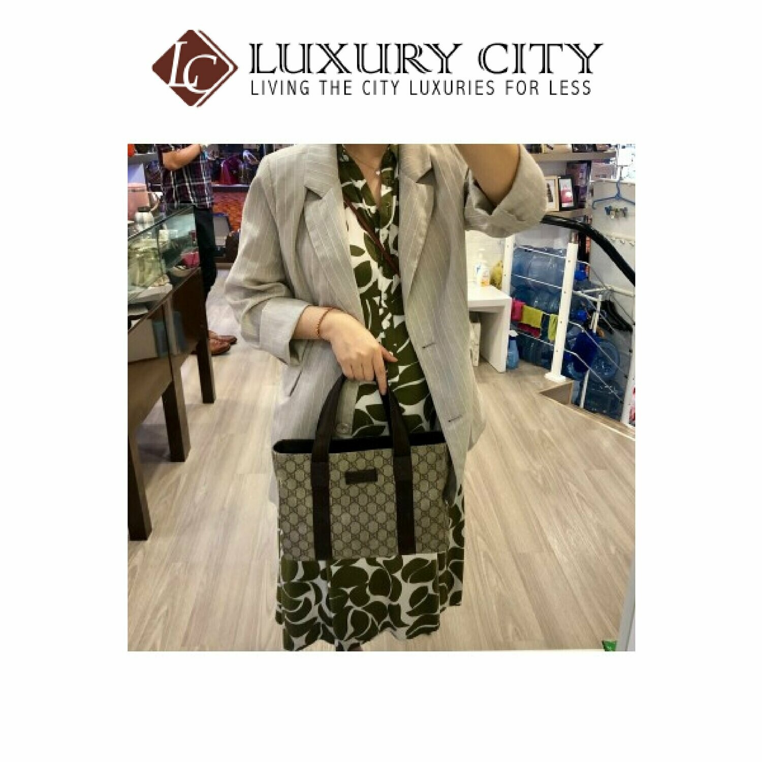 [Luxury City] Used Gucci Handcarry Bag
