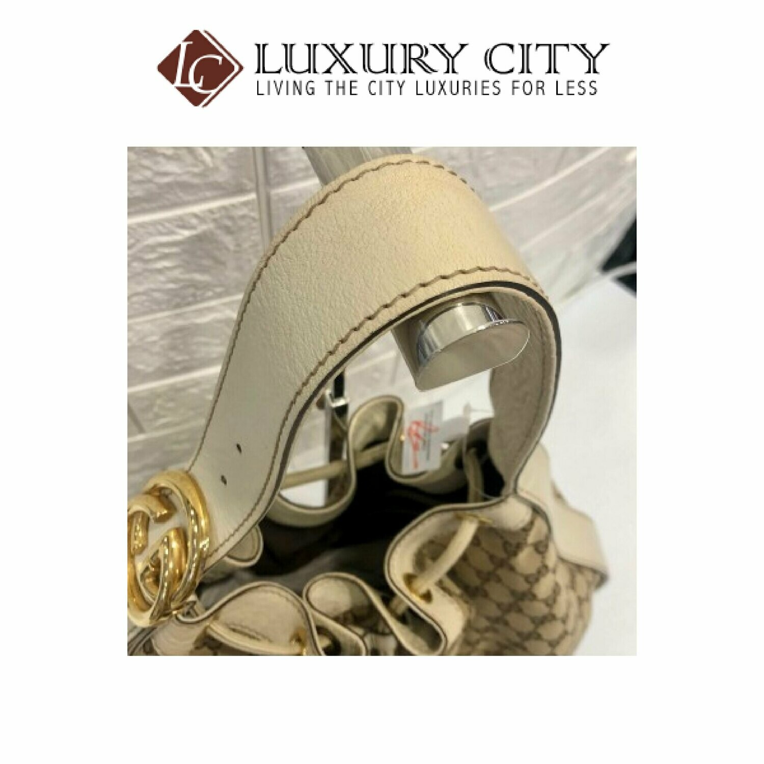 [Luxury City] Prelvoed Gucci Fabric GG Shoulder Carry Bag
