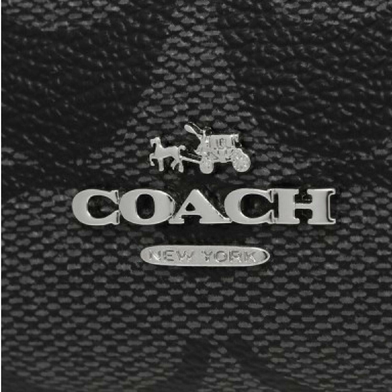 [Luxury City] Coach Folio Wallet Outlet Lady&#39;s Coach F23553 SVDK6 Black