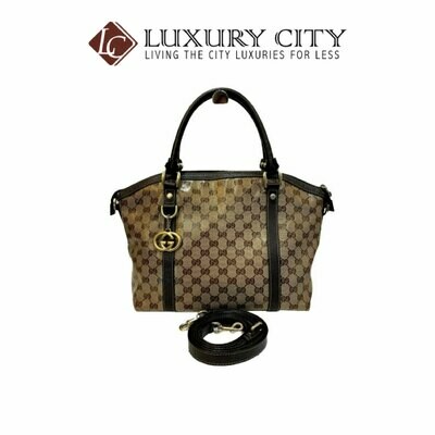 [Luxury City] Preloved Authentic Gucci Monogram Handbag