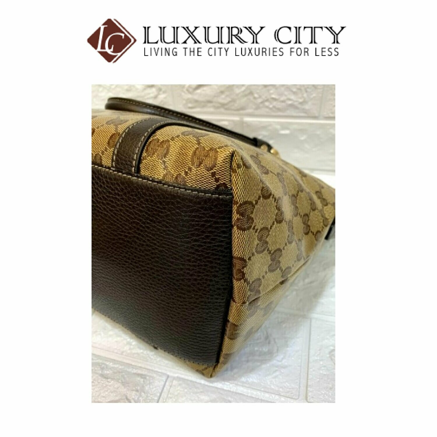 [Luxury City] Preloved Authentic Gucci Monogram Handbag