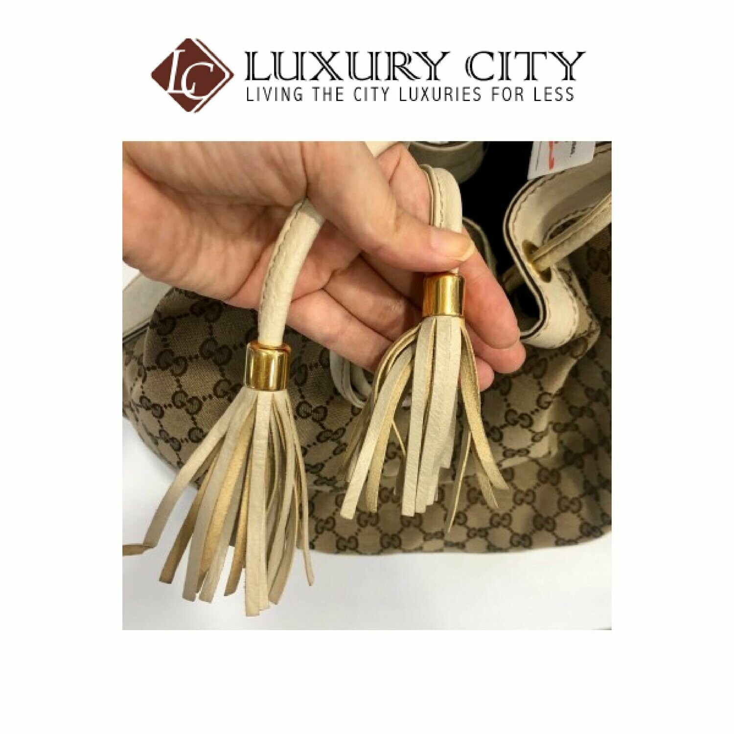 [Luxury City] Prelvoed Gucci Fabric GG Shoulder Carry Bag