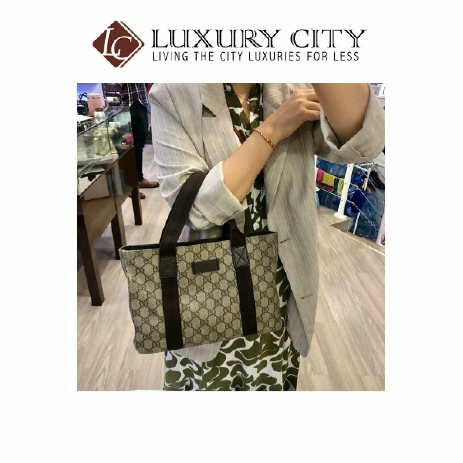 [Luxury City] Used Gucci Handcarry Bag