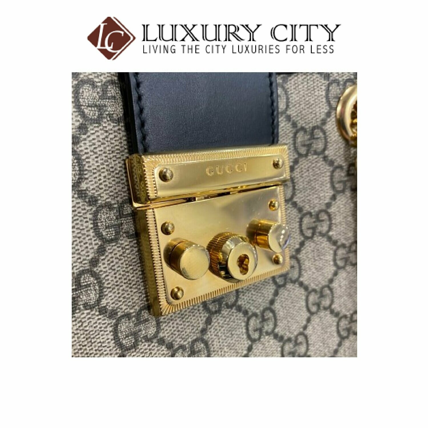 [Luxury City] Preloved Gucci Padlock Handbag
