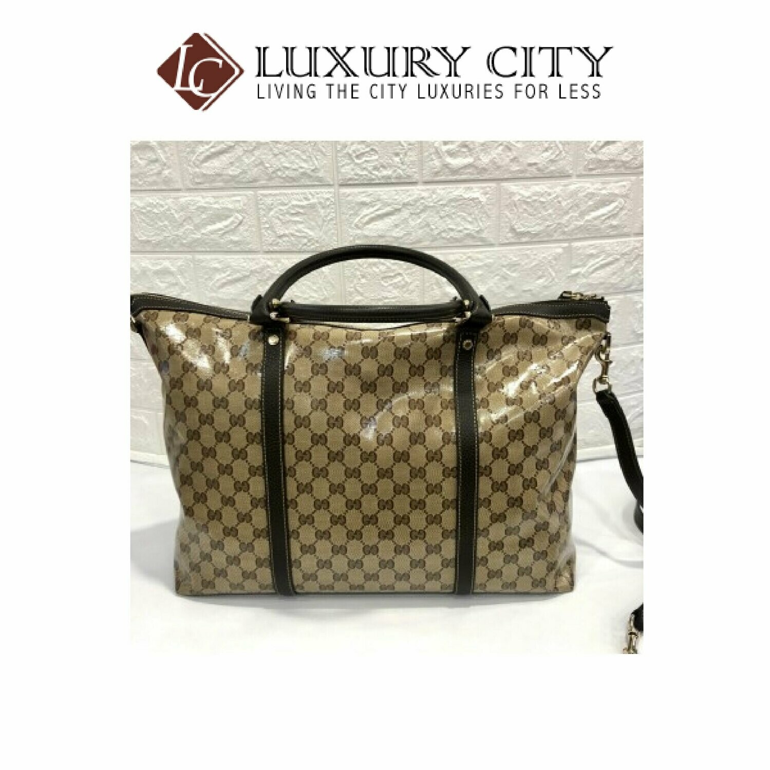 [Luxury City] Used Gucci GG 2 Ways Carry Bag