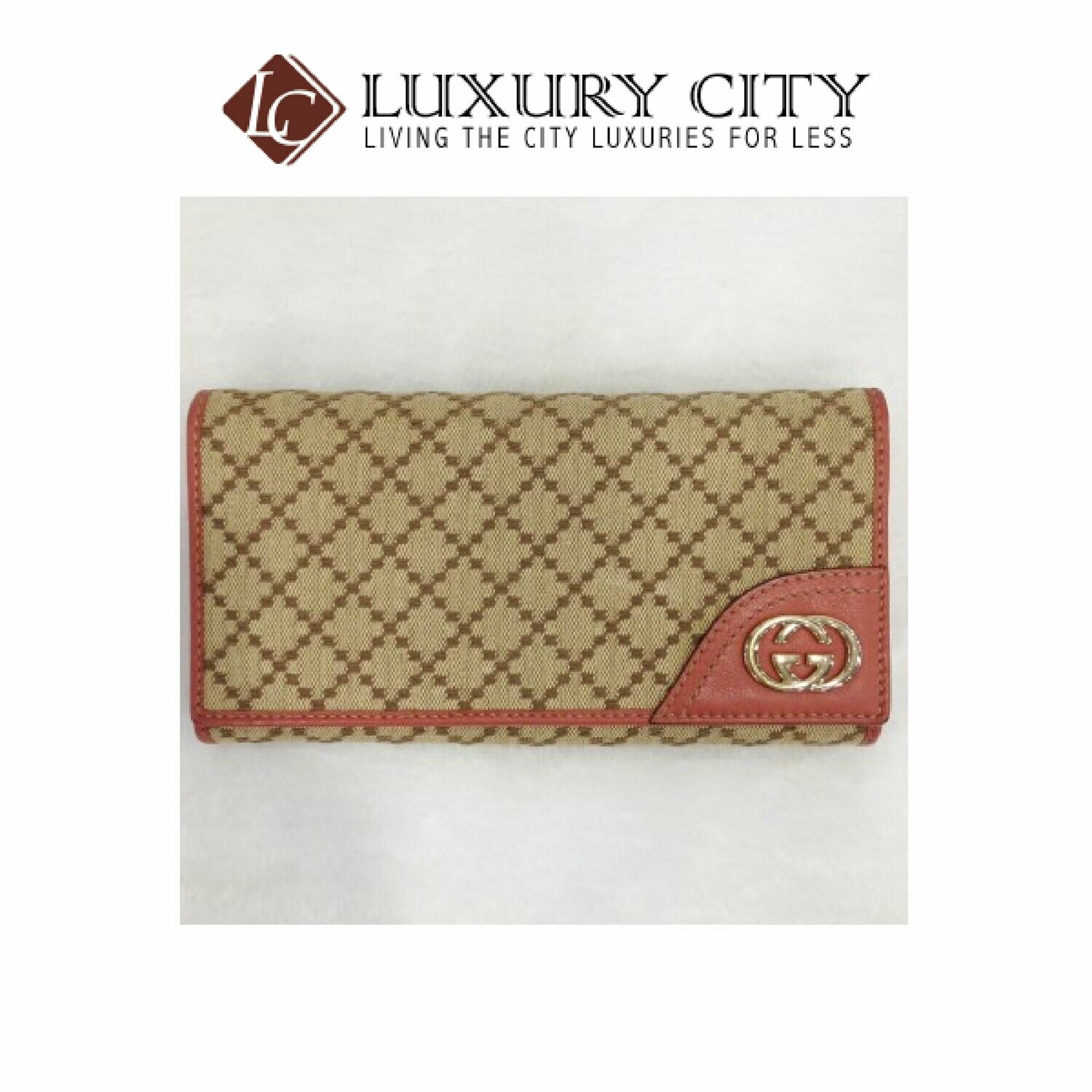 [Luxury City] Preloved Gucci Long Wallet