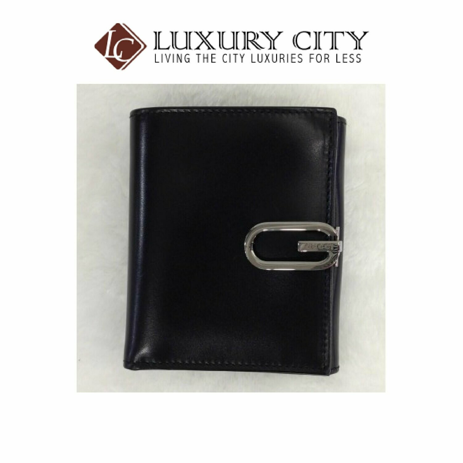 [Luxury City] Gucci Bifold Double Sided Box Leather Short Wallet