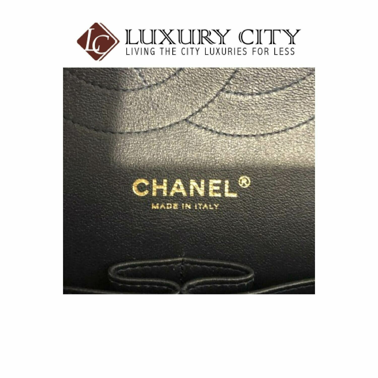 [Luxury City] Preloved Never used Chanel Classic Jumbo Double Flap lambskin (full set)