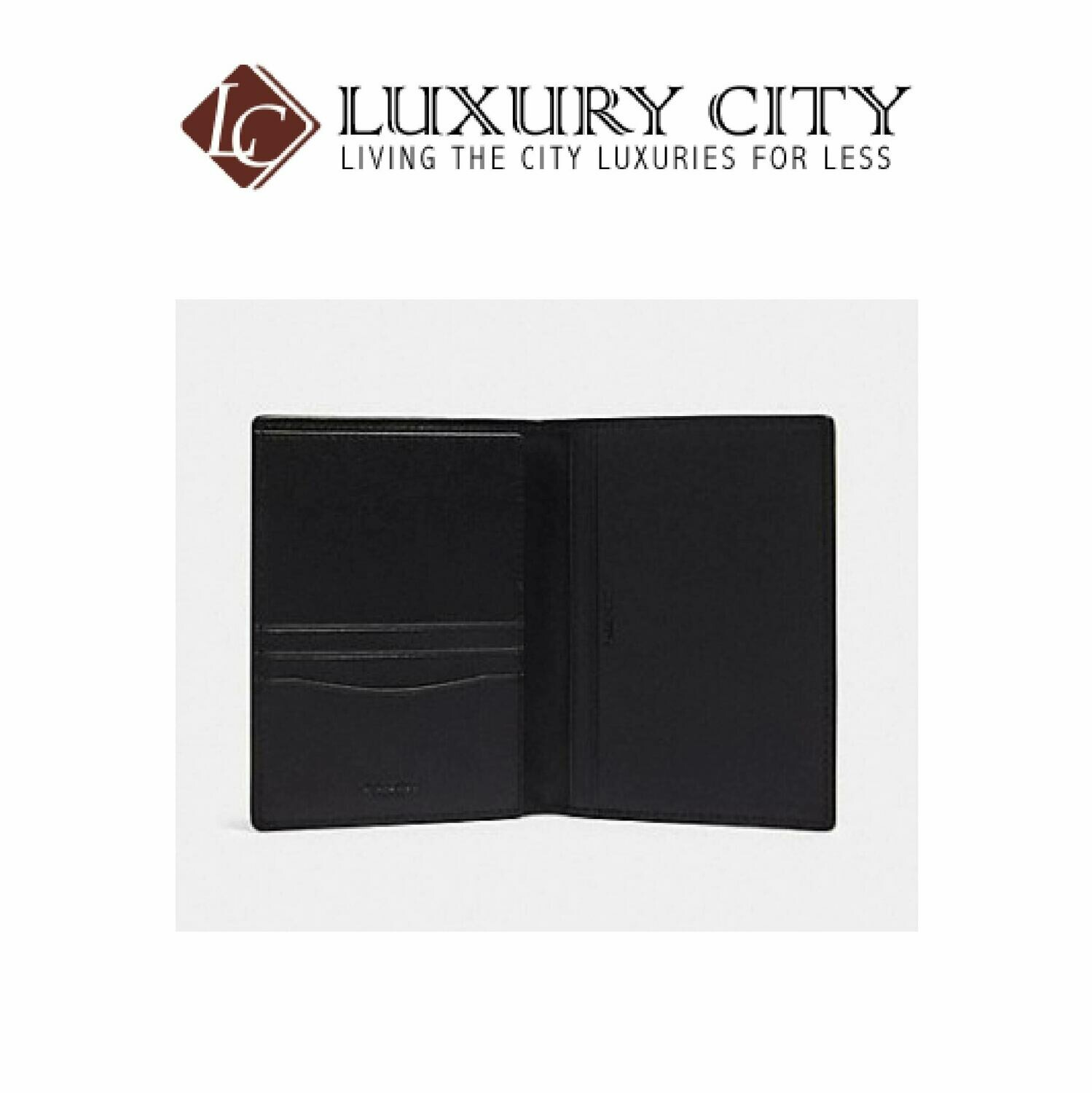 [Luxury City] Coach Passport Case With Ombre Coach Black Coach-F88122