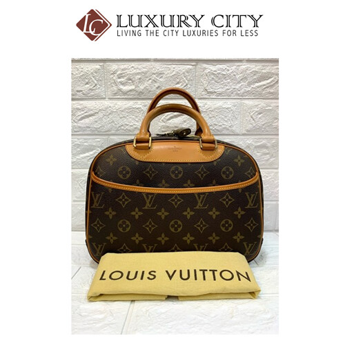 Preloved Louis Vuitton Deauville Väska Monogram Canvas