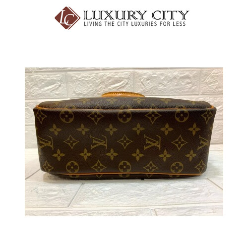 Preloved Louis Vuitton Deauville Väska Monogram Canvas