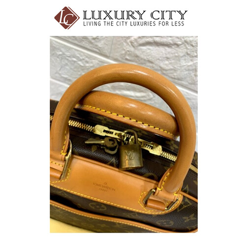 Preloved Louis Vuitton Deauville Väska Monogram Canvas