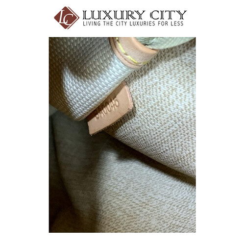 Preloved Louis Vuitton Deauville Väska Monogram Canvas