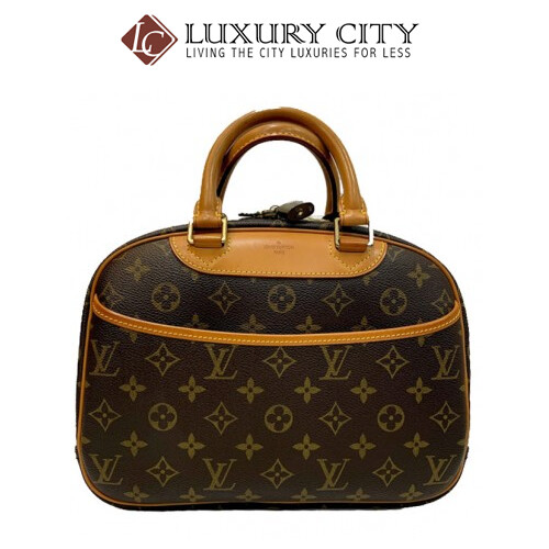 Preloved Louis Vuitton Deauville Väska Monogram Canvas