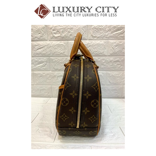 Preloved Louis Vuitton Deauville Väska Monogram Canvas